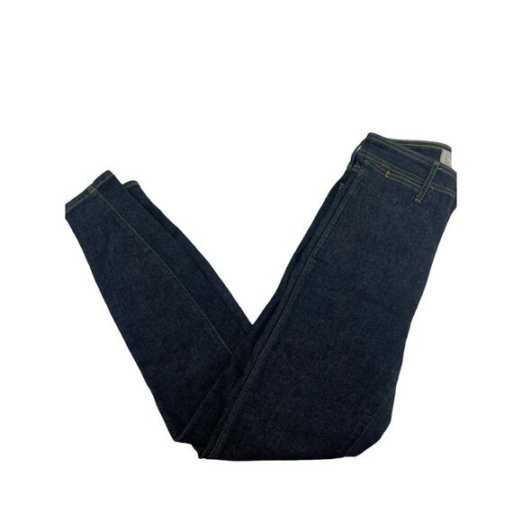 EVERLANE The Way High Clean Front Skinny Jeans Dark Indigo Women's Size 27 - Picture 6 of 12